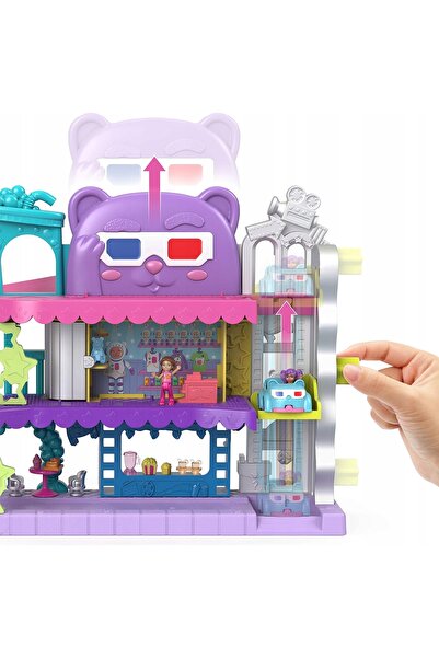 Polly Pocket Set de joacă LALKA KINO SAMOCHODOWE