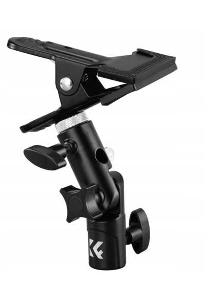 K&F CONCEPT Suport clemă pentru umbrelă de lumină fotografică 5/8 " 3/8 " 1/4 "