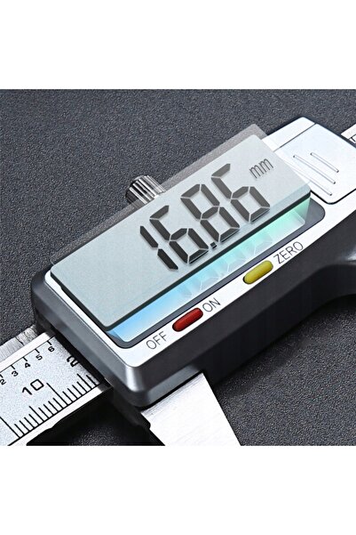 yato Șubler digital electronic din oțel inoxidabil LCD de 150 mm