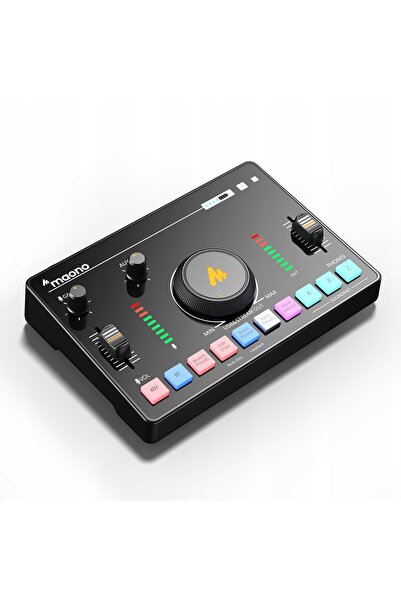MAONO Placă de sunet Mixer muzical VLOG pentru Smartphone Tabletă XLR AMC2 NEO