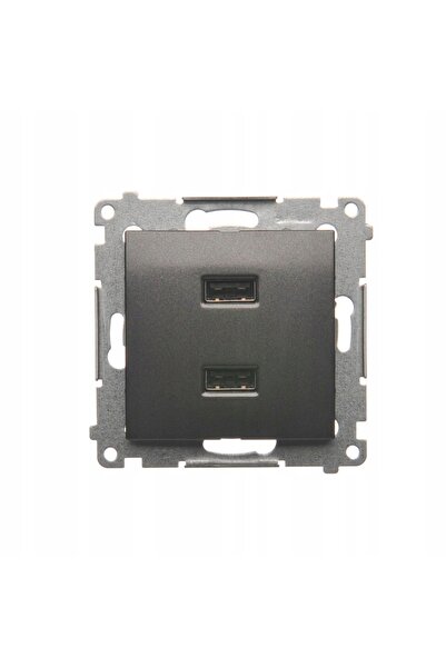 Kontakt-Simon PRIZĂ ÎNCĂRCĂTOR USB A+A 2.1A 5V DUBLĂ SIMON 54 DC2USB.01/48 AN...