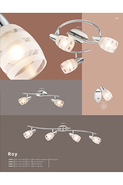 GLOBO Lampă reflectorizantă ROY 54985-1