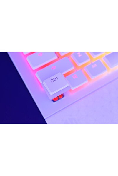 Endorfy Tastatură cu fir pentru gameri Omnis Onyx White Kailh Red RGB