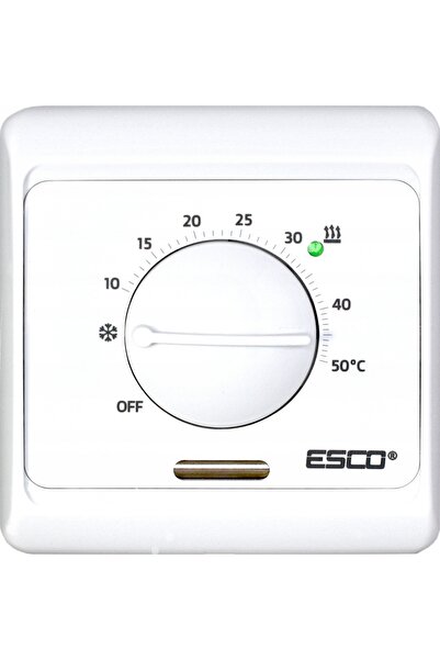 esco Termostat de cameră cu buton de reglare 0-50 16A 230V