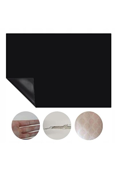 bedee Folie magnetică autoadezivă tip tablă neagră, 200x100CM, pentru școală ...