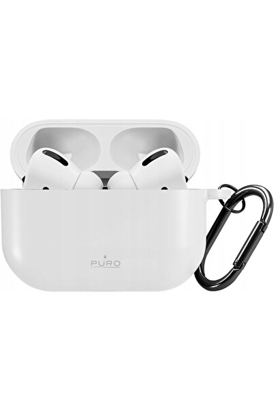 NO BRAND Husă PURO pentru AirPods 4 din silicon, cu protecție împotriva zgâri...