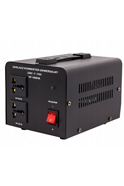 VOLT POLSKA Transformator 230V/110V 1000VA Convertor de tensiune bidirecțional