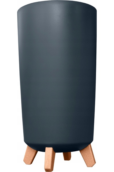 Prosperplast SET 2X JARDINIERE ÎNALTE CU PICIOARE Gracia Tubus Slim antracit ...