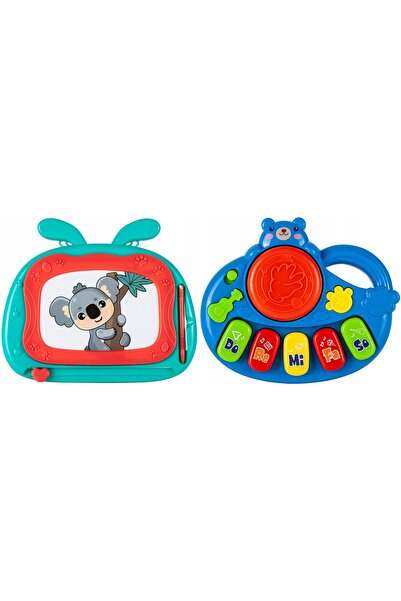 NO BRAND Premergător Interactiv 3-în-1 Znicopis Pian Orgă