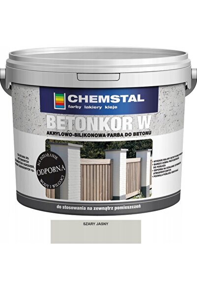 NO BRAND Vopsea CHEMSTAL pentru garduri din beton BETONKOR pe bază de acril-s...