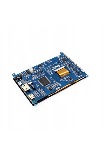 NO BRAND Ecran HDMI de 5 " 800x480 cu panou tactil capacitiv pentru Raspberry Pi
