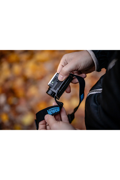 NO BRAND LANTERNĂ PUTERNICĂ CU USB-C PENTRU FAȚĂ NEWELL 1000LM IP54 COB 18650...