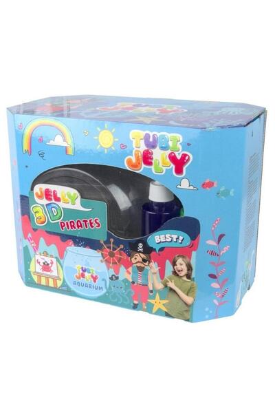 NO BRAND TUBAN TUBI JELLY 8 CULORI AQUARIUM MARE PIRATE SET CREATIV 3D DIY