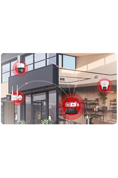NO BRAND Set pentru monitorizare WiFi HiLook de la Hikvision, cameră PT PTZ d...