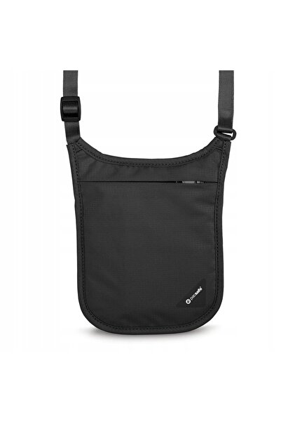 Pacsafe Portofel negru Coversafe V75 de gât