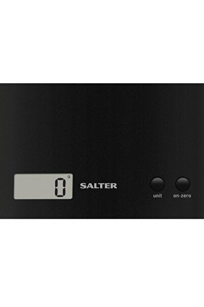 SALTER Cântar electronic de bucătărie din sticlă, până la 3 kg, cu afișaj în ...