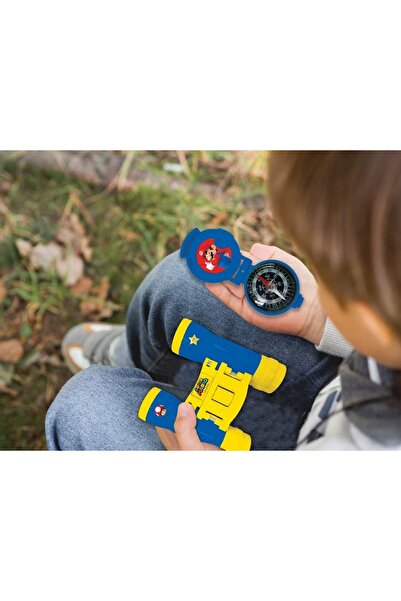 LEXIBOOK Set de aventură Super Mario, radiouri cu unde scurte, lanternă, bino...