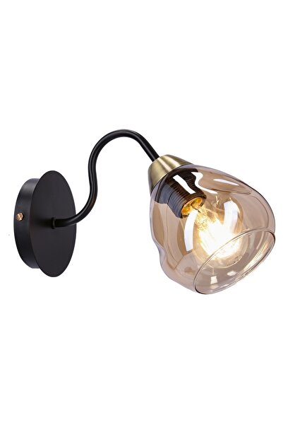 NO BRAND Aplică de perete Candellux Lighting neagră E27 40 W