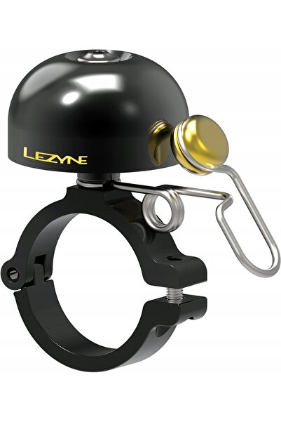 Lezyne dzwonek Clopot Clasic din Alamă HM negru