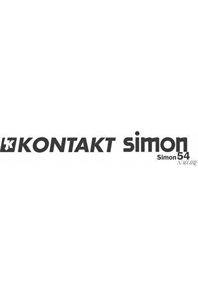 Kontakt-Simon Simon 54 Cadru simplu sticlă mată lavă, grafit DRN1/73