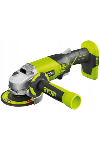 Ryobi Polizor unghiular de 18V + Set de scule fierăstrău pendular de 18V ONE+
