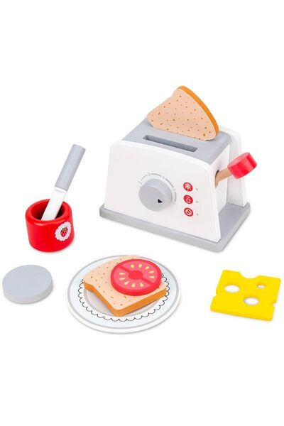 CasaDesteapta.ro JOC Lemn Aparat DE Paine, Toaster accesorii educativ concepu...