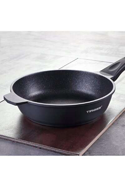 NO BRAND PATELNIA 28cm granit INDUCȚIE GAZ piatră