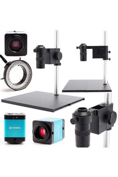 TECHREBAL Microscop digital Banito 100x cu bază de 290x200mm + cameră de 12MP...
