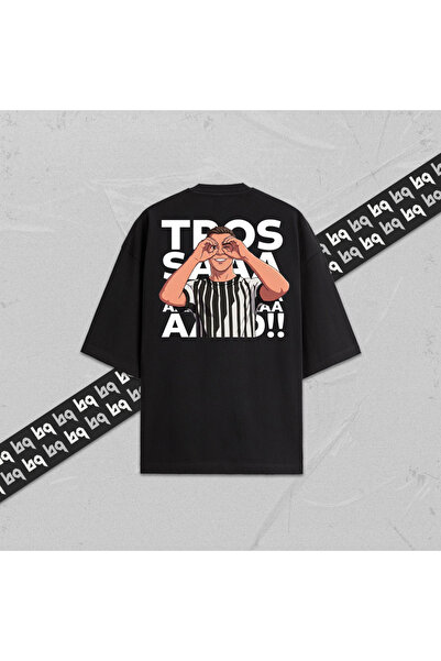 collection of bq LEANDRO TROSSARD Oversize %100 Pamuklu Unisex Baskılı T-Shirt
