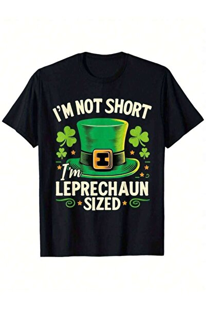 2BIR Not A Leprechaun I'm Just Short St Patricks Day Funny Suitable Mens & Wo...
