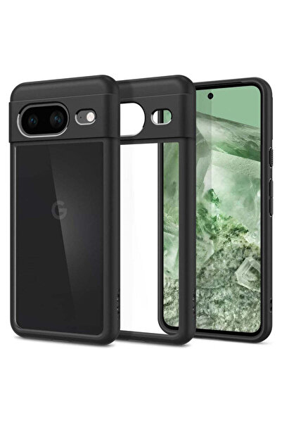Spigen Husă pentru Google Pixel 8, Ultra Hybrid, negru - negru