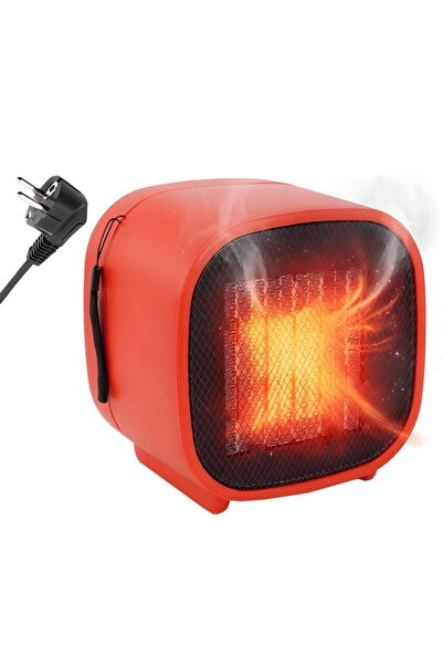 MACVI Aerotermă electrică 3kW cu termostat, încălzitor ceramic PTC cu ventila...