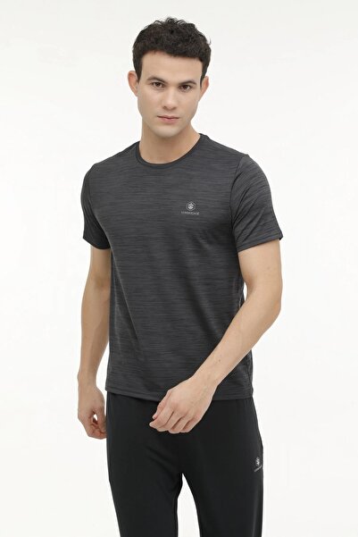 lumberjack Short Sleeve T-Shirt Men's Anthracite Muline Mb Ct1328 Mln T-Sh