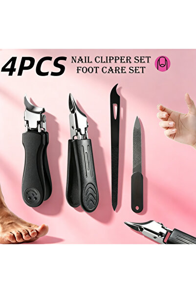 Choice 4pcs 1/4pcs Toenail Thick Nail Clipper Set Heavy-Duty Podiatrist Grade...