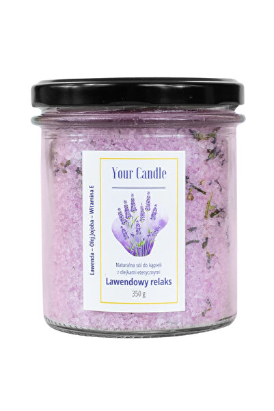 Your Candle Αλάτι μπάνιου με λεβάντα, χαλάρωση σπα, μεταλλικά στοιχεία, Your ...