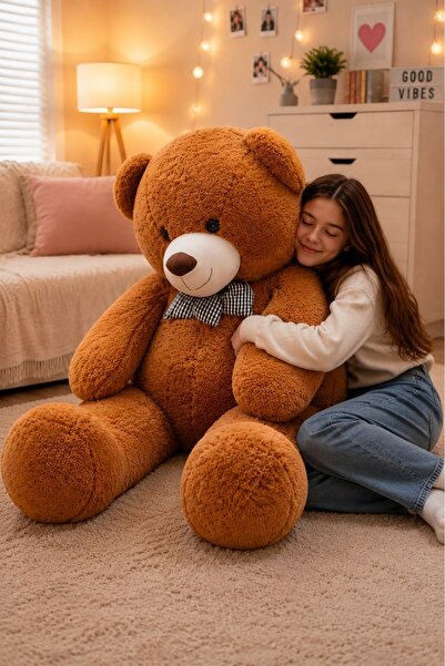 STORE24 160 cm Premium Plush Bear with Bow Tie – 100% Domestic Production Gif...