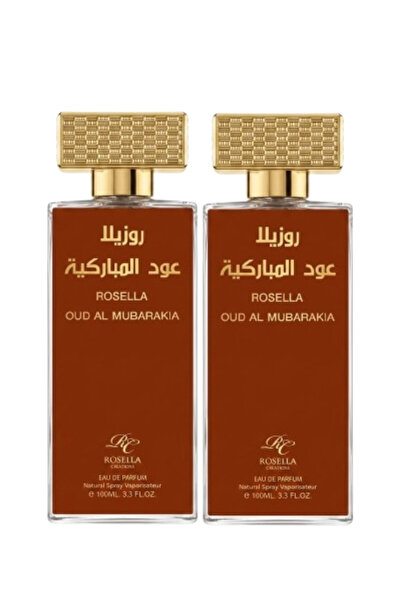 ROSELLA قطعتان من عطر العود المباركية 100 مل