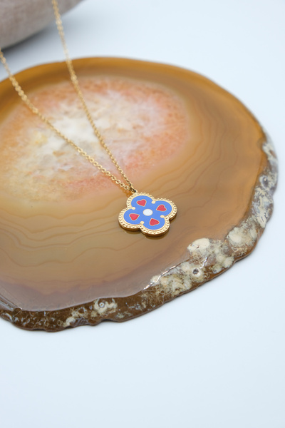 Serenite Collection Kattre Gold Color Necklace