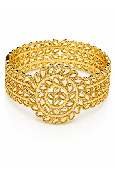 BELLA CİAO Gold-Tone Cuff Bracelet – Design 33