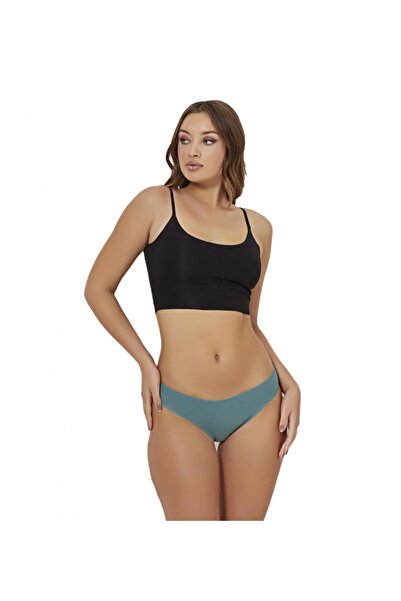 VELVET TOUCH Γυναικεία Βαμβακερά Σλιπ Πετρόλ 11X-39PET, Μέγεθος XL
