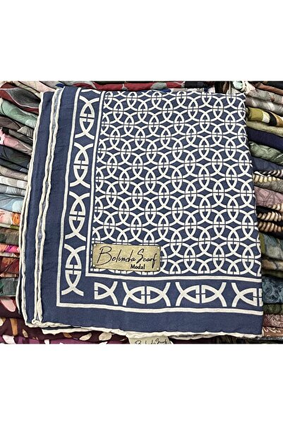 Gül Eşarp Modal Scarf Hand-Stitched