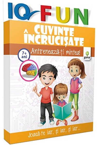 Gama IQ Fun - Cuvinte incrucisate - Antreneaza-ti mintea! 7 ani+