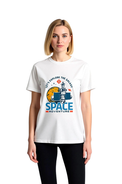 PayBuy Tricou pentru femei cu imprimeu Space Adventure 1975 Explore the Galaxy