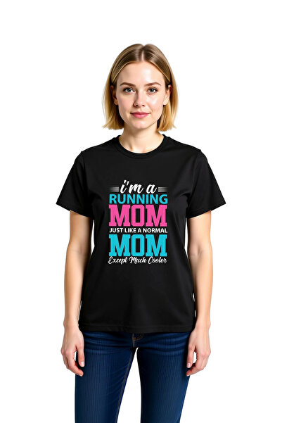 PayBuy Γυναικείο μπλουζάκι με στάμπα Runner Mom Extraordinary Awesome