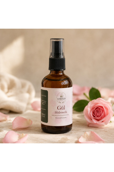 %100 Doğal Gül Hidrosolü 100 ml