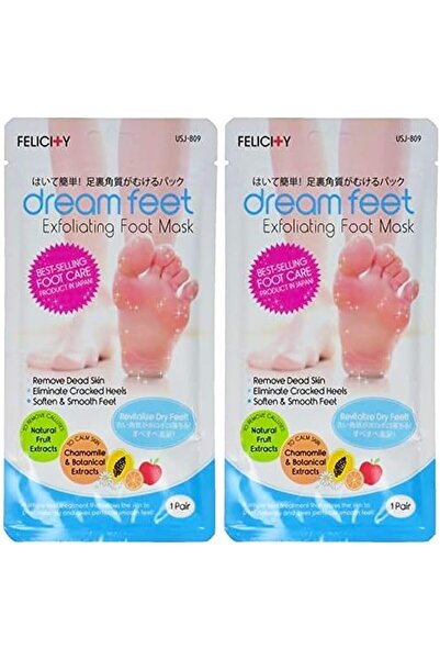 daiwa Dream Feet Exfoliating Foot Mask (Two Pair)