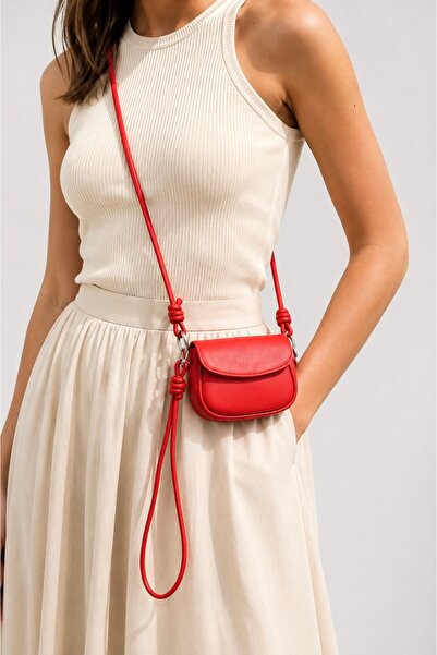 Çantacımstore Women's Petite Mini Bag Red