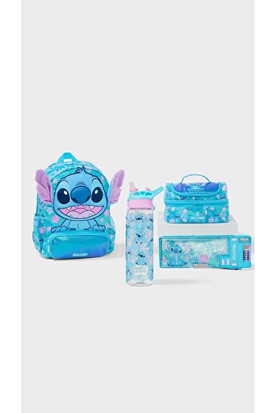 SMIGGLE مجموعة حقائب مدرسية ستيتش مكونة من 4 قطع