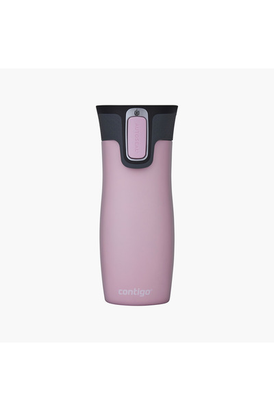 Contigo Plain Stainless Steel Travel Mug with Autoseal Spout and Leak Resista...