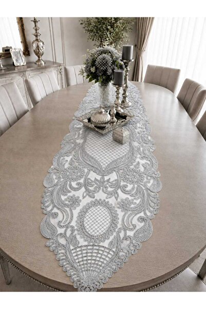 Lena Maison Saray Luxury Embroidered Runner 135 Cmx45 cm